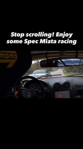 What spec Miata racing is all about! Very exciting battle for P2 with @jpollardracing @wantec_vr @ultimatemotorsportsracing @mazdamotorsports @drivenasa @nasa.southeast @toyotires @teamtoyousa @hawkperformance @summitracing #miata #mazda #racing #motorsports #specmiata #specmiataracing #cmp #hanszimmer #f1 #f1movie | Javier Laurnaga | Facebook