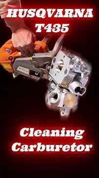 Cleaning Carburetor. Husqvarna T435. #Husqvarna #T435 #Cleaning #Carburetor #mechanic #fixed #fixing