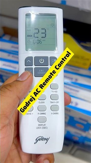 Godrej split AC remote Control | godrej AC remote control #airconditioner #remotecontrol