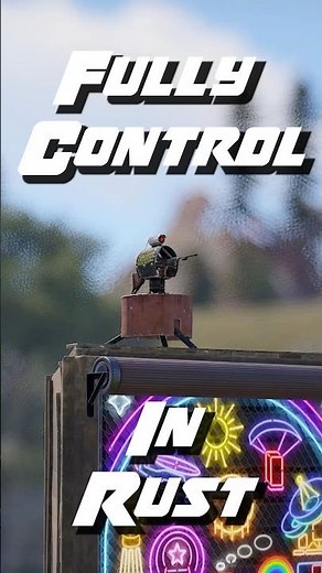 Did You Know You Can Manually Control Turrets in Rust? #rust #rustshorts #rusttutorial #rustturrets