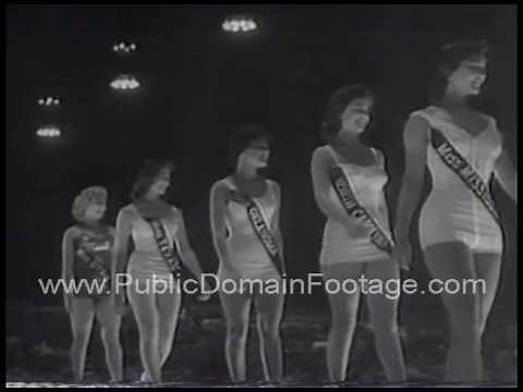 Miss Mississippi Mary Ann Mobley wins Miss America pageant 1959 archival footage