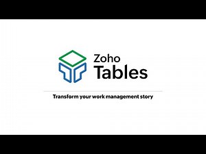 Introducing Zoho Tables—a modern way to manage work