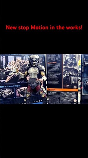 Sneak Peek: My Next Predator Animation! 👀 #Yautja #predator #predatorbadlands #actionfigures