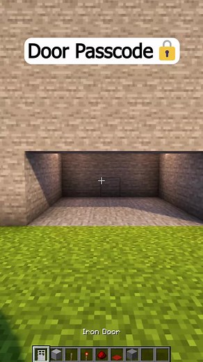 Creating a Secure Door Passcode in Minecraft