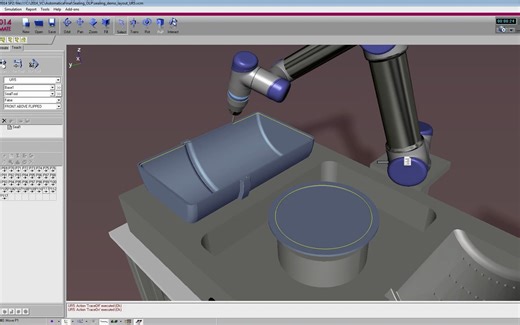 Visual Components软件模拟仿真操作展示