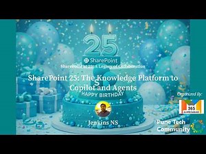 SharePoint at 25 - SharePoint 25: The Knowledge Platform to Copilot and Agents