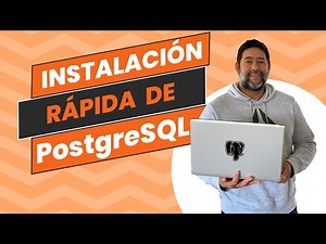 Instalación rápida de PostgreSQL