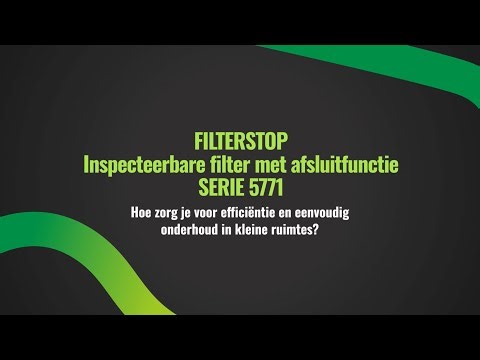 Compacte filter met afsluiter voor HVAC- en drinkwatersystemen - FILTERSTOP
