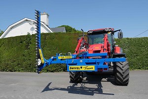 Front Loader Hedge Cutter