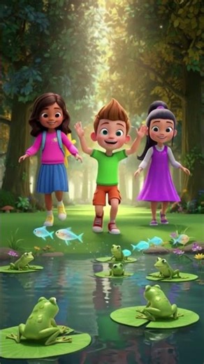 Rabiya & Friends: Enchanted Pond Adventure 🐸✨ | Fun Learning Video for Kids | Preschool