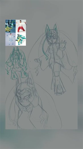 mega lucario z #art#artwork#digitalart#characterdesign #procreate#artvideo#anatomy#arttips#pokemon