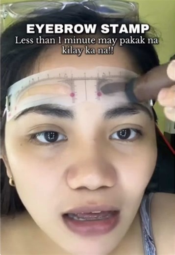 Eyebrow Stamp: Achieve Perfect Brows Instantly