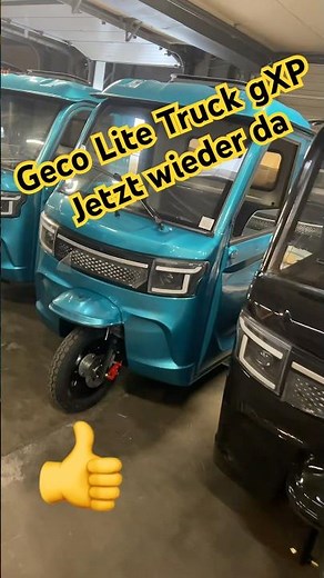 Geco Lite Truck gXP jetzt wieder da www.geco-Automobile.de ab 3490€ #emobility #moped #mofa #geco