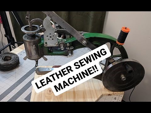 I got a leather sewing machine! (YaeTek Hand Cobbler Shoe Repair)