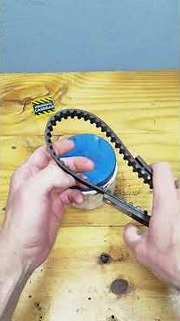 Simple homemade strap wrench for the workshop