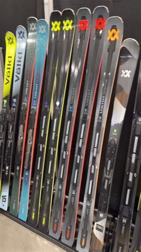 Powder7 Ski Shop on Instagram: "2026-2027 @volklskis 🔥 The Headliner: NEW Revolt 112. First look video at the link in our bio. “112?!” you might exclaim, knowing that there’s another Revolt just two milimeters away in the Revolt 114. This ski differs quite a bit. You’ll notice it first in the shape. While the 114 carries a more directional tail and low slung rocker, the Revolt 112 delivers a more classic progressive shape. Twin tip-esque with ample rocker in the tip and tail, higher splay off t
