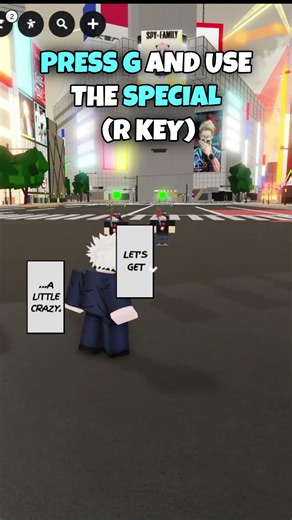 HOW TO USE GOJO's 0.2 SECOND DOMAIN #jujutsushenanigans #jjs #gojo #jjk #jujutsukaisen #anime #fyp