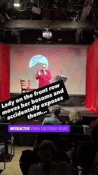 My favourite moments are when things go off script. #comedy #truecrimelive #standup #leicester