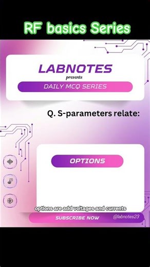s parameters #sparameters #rfengineering