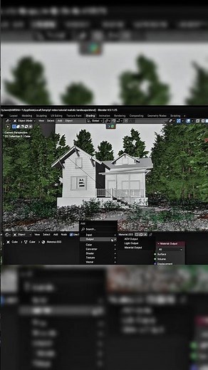 Creating Realistic landscape in blender