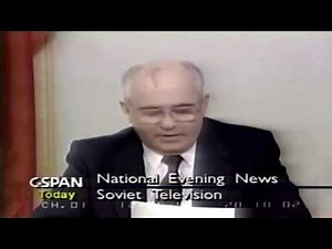Historic Moment: Mikhail Gorbachev's Resignation Speech - December 25, 1991