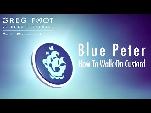 How To Walk On Custard - Blue Peter