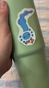 Fishy Axolotl Sticker - Etsy UK