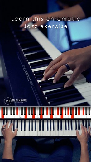 37K views · 696 reactions | Chromatic Jazz Exercise  | Max Emanuel | Facebook