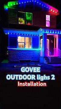 Govee Outdoor lights 2 installation ideas