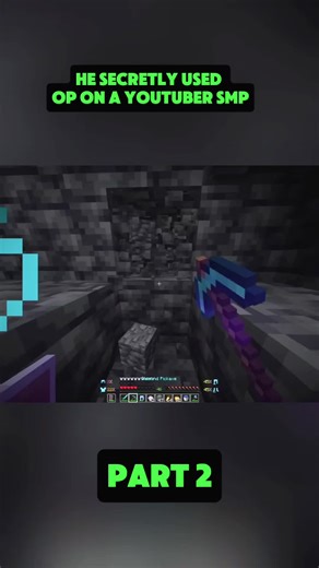 ‏I Secretly Used _OP on a Youtuber SMP #minecraft #pvp #op #smp #mcyt