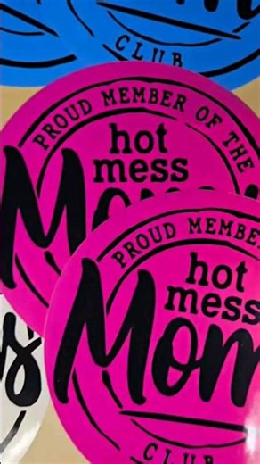 Making bumper stickers with Cricut