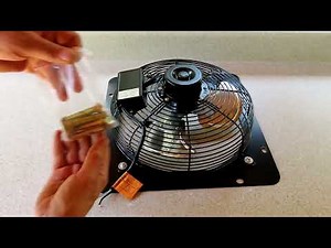 iPower 12 Inch Exhaust Fan Aluminum Review, Basic, no frills, good air draw, attic exhaust fan