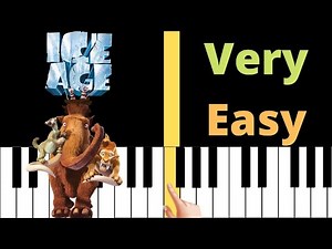 Ice Age - Manny's Flashback | VERY EASY Piano Tutorial