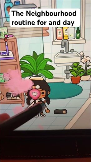 The neighbor ￼￼￼ routine for night and day ￼