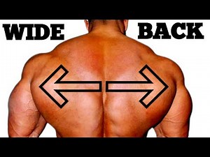 WIDE back Workouts 8 Key Exercises for Size