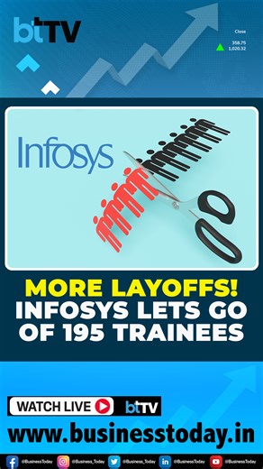 Infosys sees 4th round of layoffs in 2025, 800 trainees fired since Feb #InfosysLayoffs #TechLayoffs2025 #ITJobsCrisis #ITSector #IndianITIndustry | Business Today