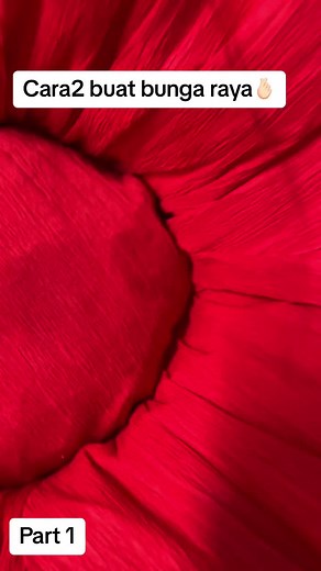 Tutorial Cara Buat Bunga Raya - Part 1