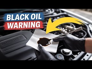 Your Engine Oil Turns Black Fast? Here’s the REAL Reason