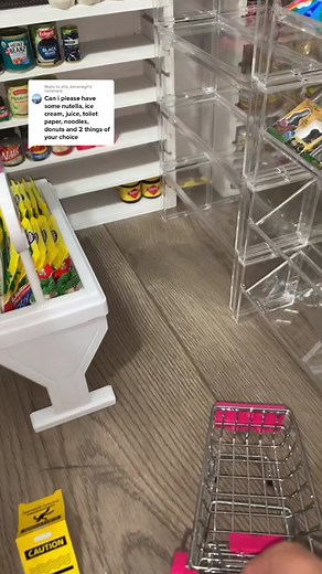 Miniature Shopping ASMR: Nutella, Ice Cream, and More!