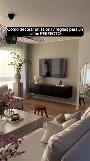 Cómo decorar un salón (7 reglas) para un salón PERFECTO