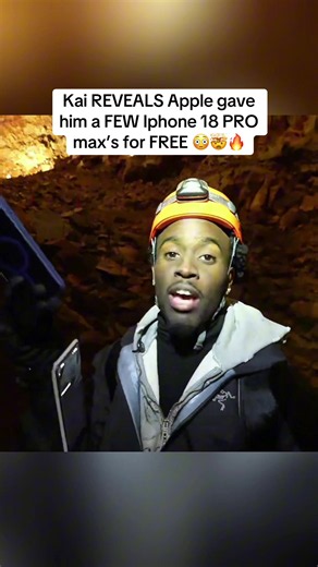 Kai REVEALS Apple gave him a FEW Iphone 18 PRO max’s for FREE 😳🤯🔥 #kaicenat