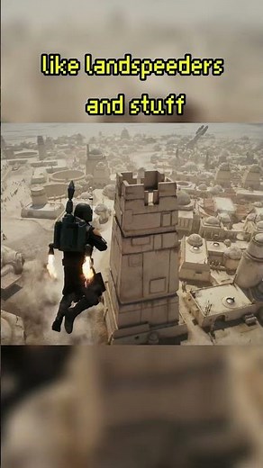 Chasing Secret Space Outside Battlefront 2 Maps #starfighter #starwars #bobafett