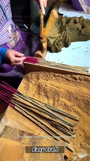 Traditional Handmade Incense Making