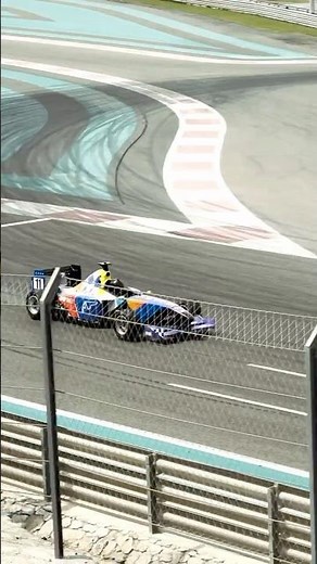 Formula 3000 Driving at the Yas Marina Circuit Abu Dhabi - XTomi