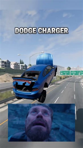 Giant Speed Bump Vs Cars #memes #shorts