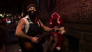 264K views · 3.1K reactions | Rev Peyton serenades drunken Santas making out in the street with Jingle Bells. This was after a show in San Francisco during Santa Con. It was a crazy night! Happy Holidays, Merry Christmas, and Happy New Year! | The Reverend Peyton's Big Damn Band | Facebook