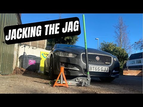 How To Jack Up The Jaguar XE