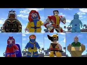 All Mutants in LEGO Marvel Super Heroes