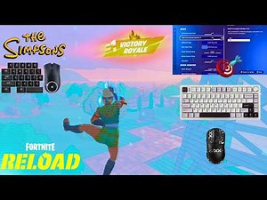 BEST Keyboard and Mouse SETTINGS + 800 DPI Sensitivity (Fortnite Chapter 7)