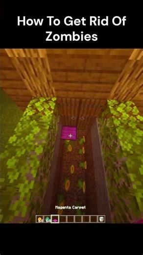 How To Avoid Zombies From Entering Your House #minecraft #minecraftrealistic #gaming #bome